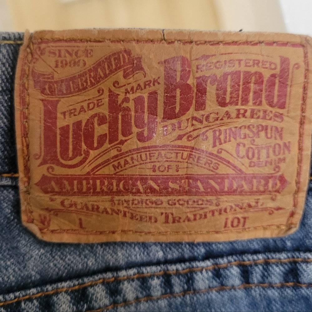 LUCKY BRAND Sundown Straight Leg Blue Jeans Size 6/28 - Picture 3 of 7